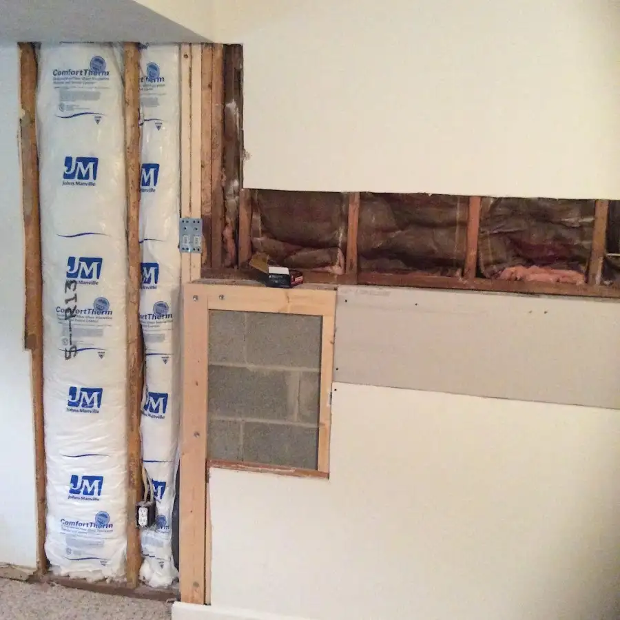 Wall insulation replacement during Odor Removal & Deodorization in Pittstown